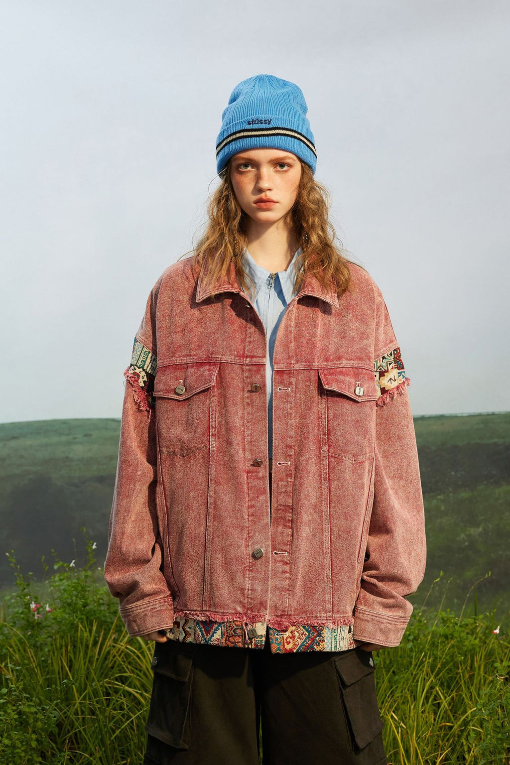 ROUGE Youth Trend Collar Jacket