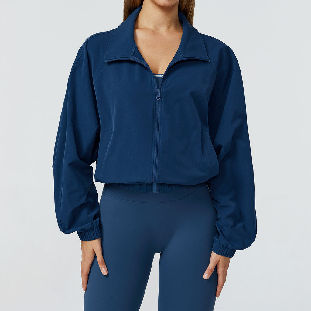 Lightweight Nylon Jacket – Minimal & Sporty Style