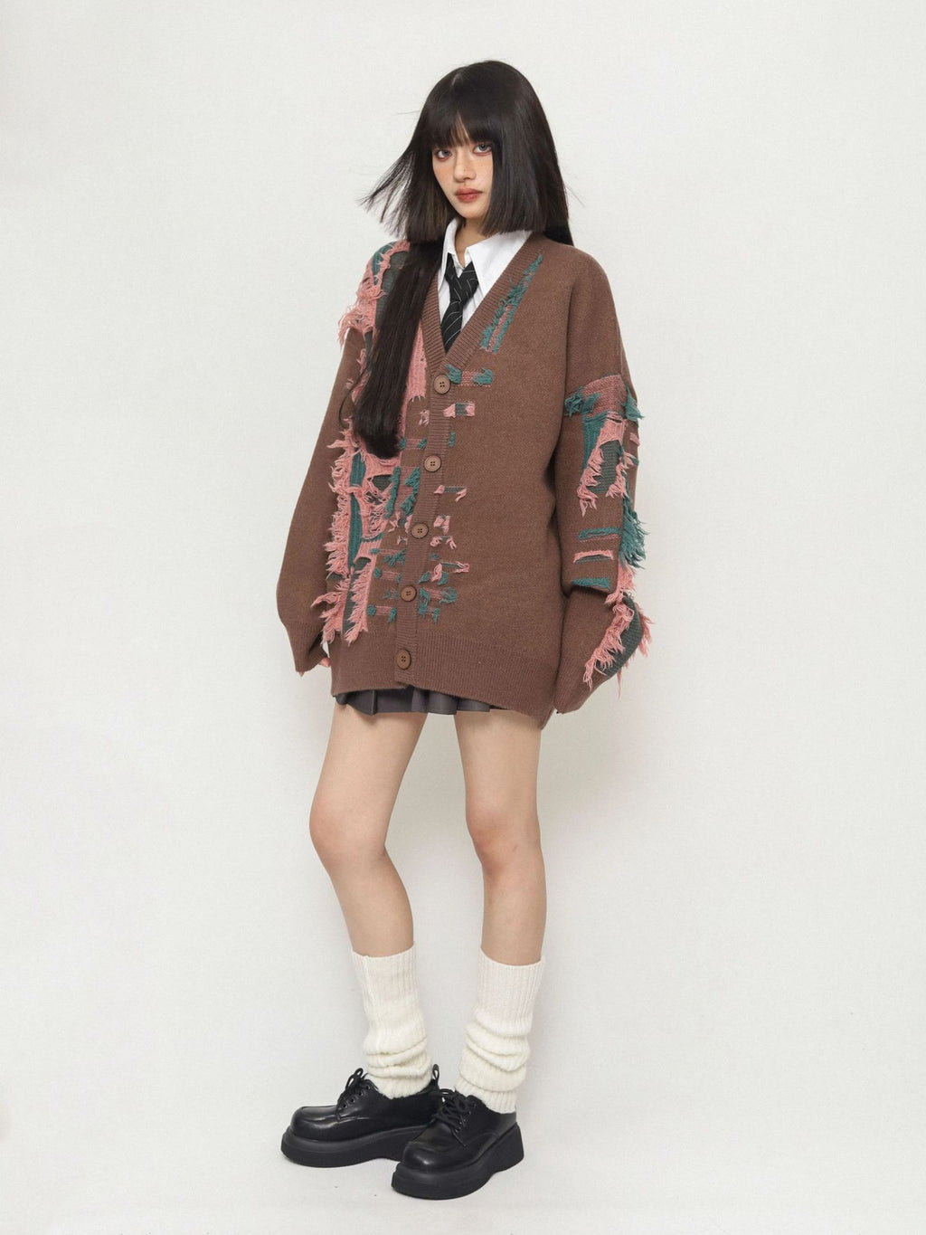 ARTISAN Frayed Detail Cardigan