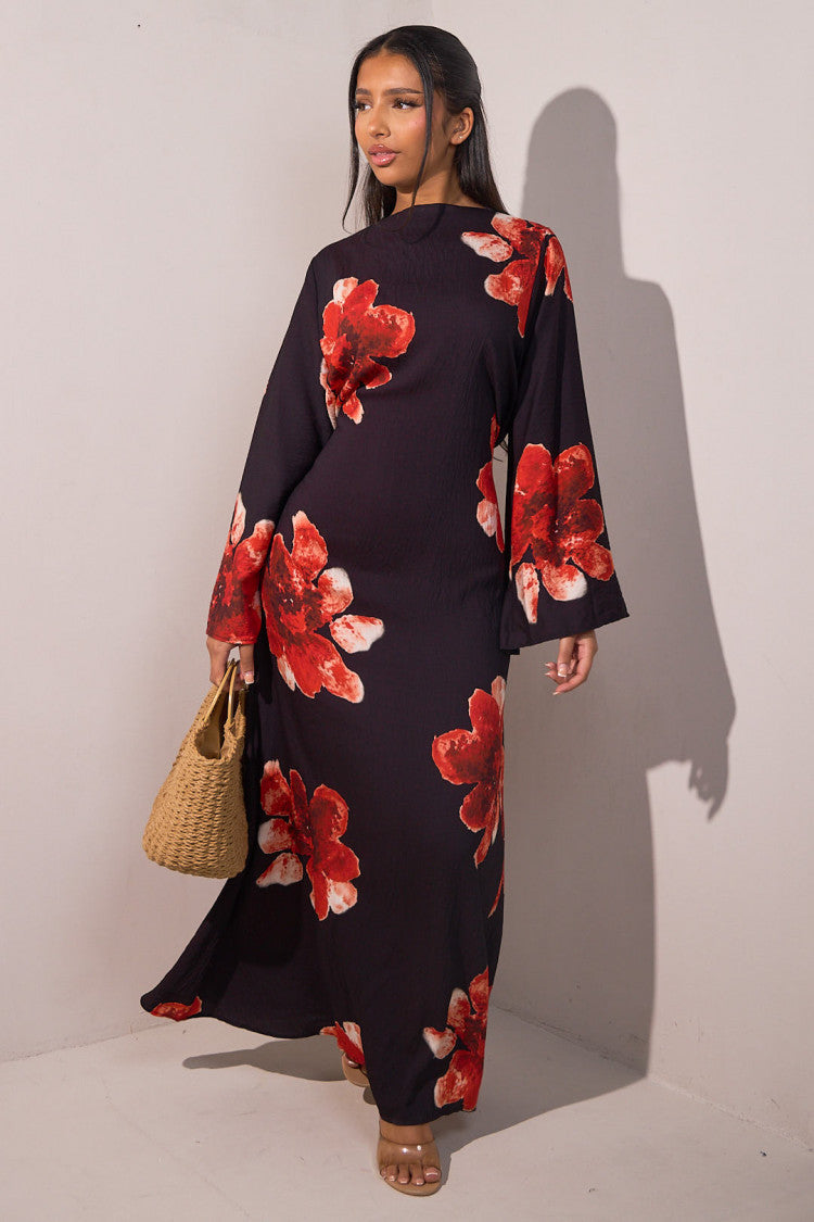 The Zahra Blossom Maxi Dress