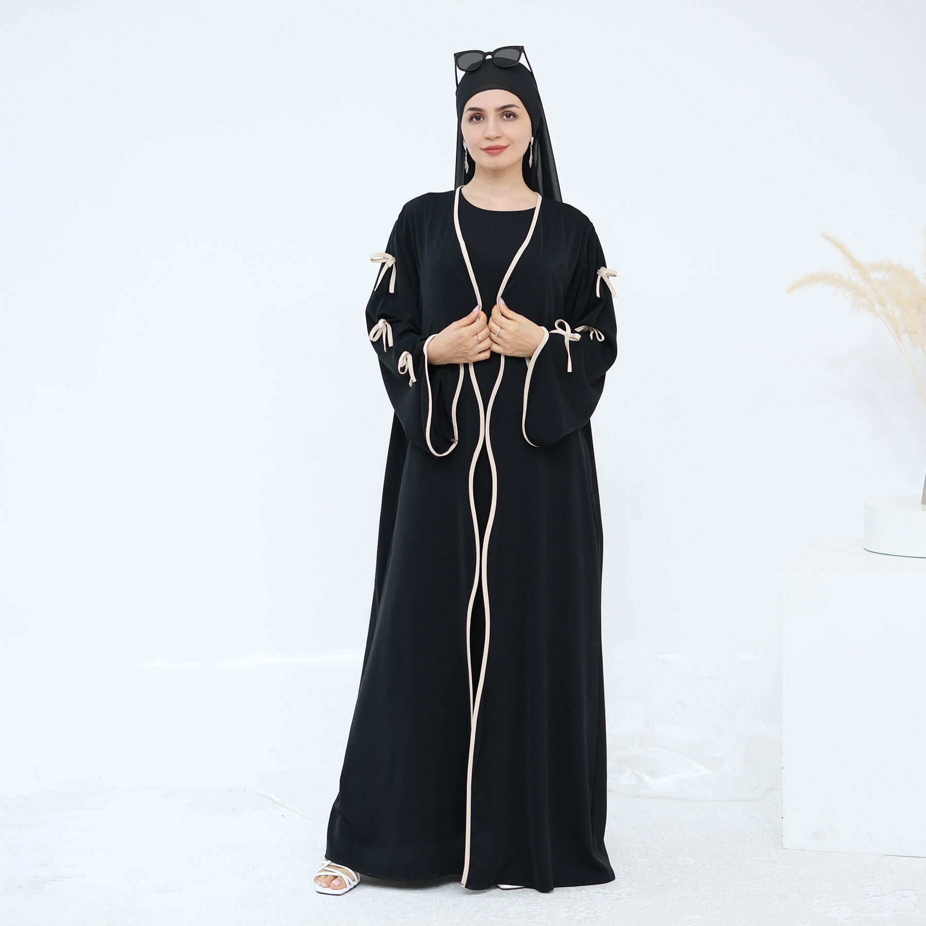 The Malika Bow-Drape Set