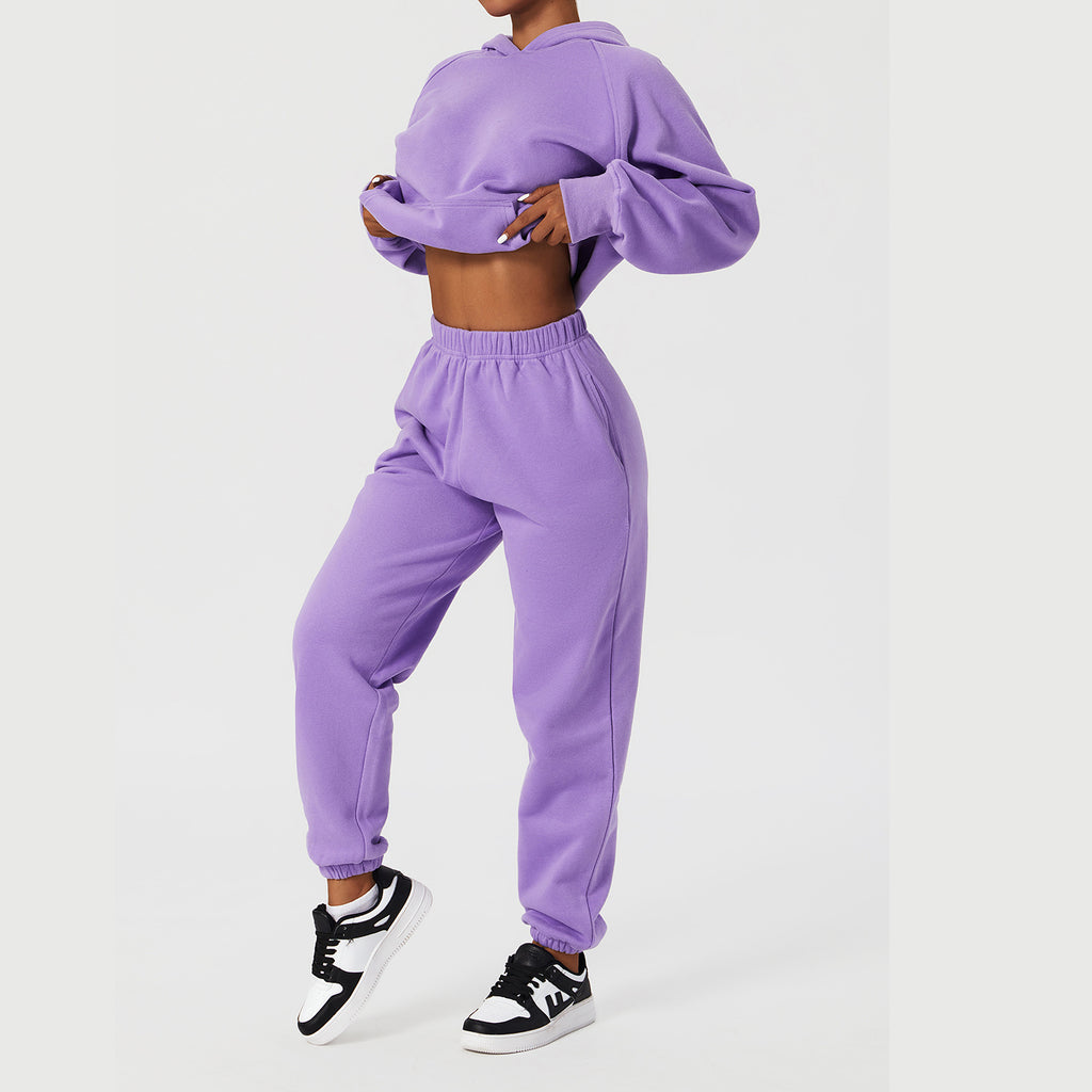 CoreFlex Plush Hoodie Set