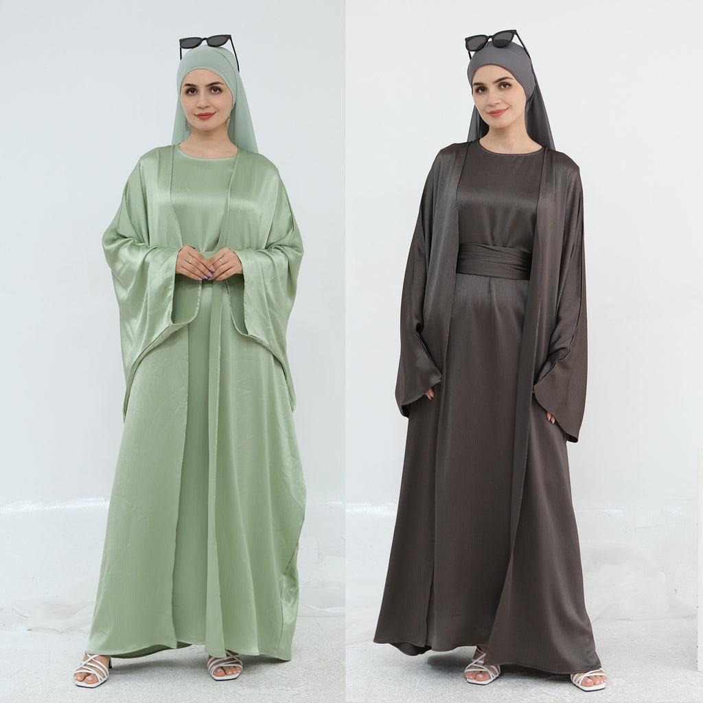 The Samira Satin-Flow Maxi Dress