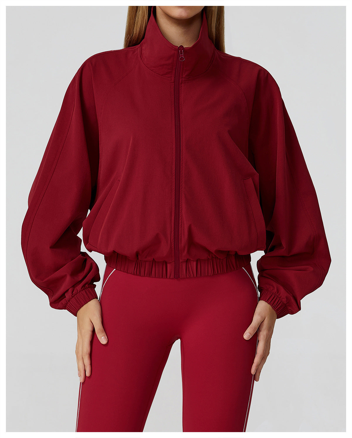 Lightweight Nylon Jacket – Minimal & Sporty Style