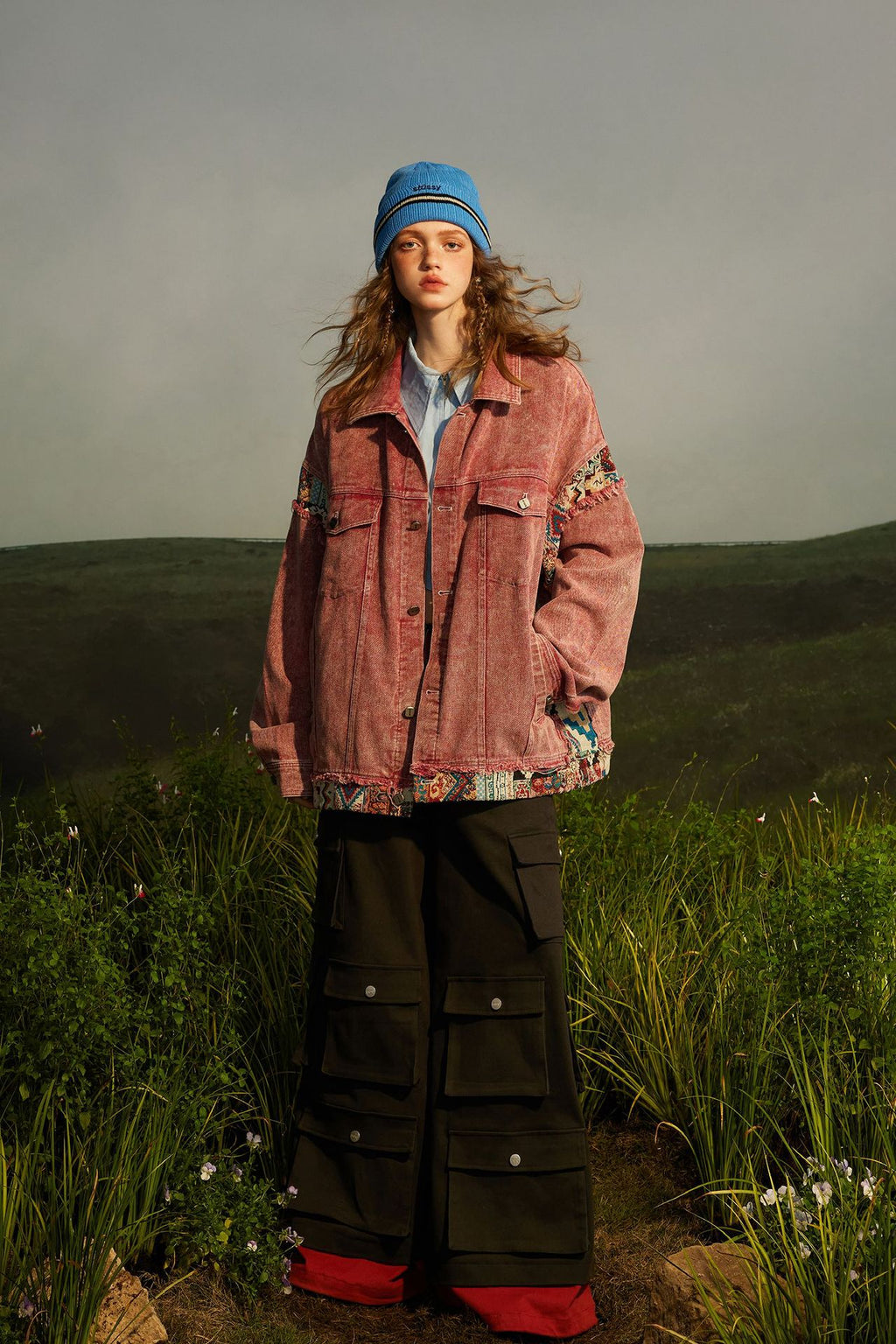 ROUGE Youth Trend Collar Jacket