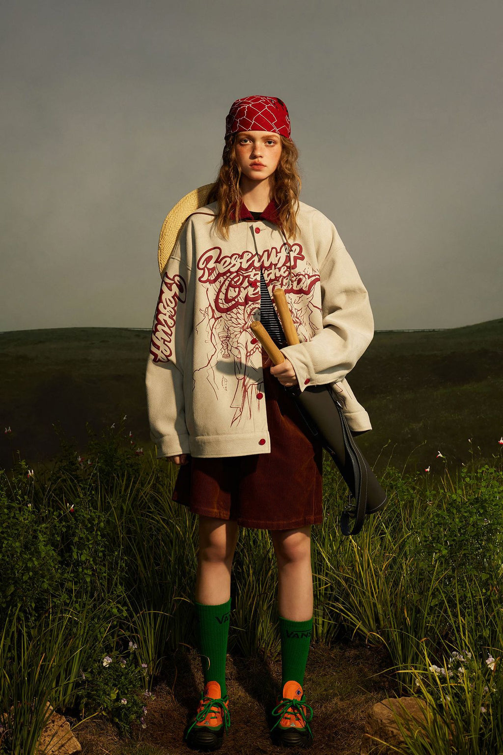 GRIS Minimalist Collar Jacket