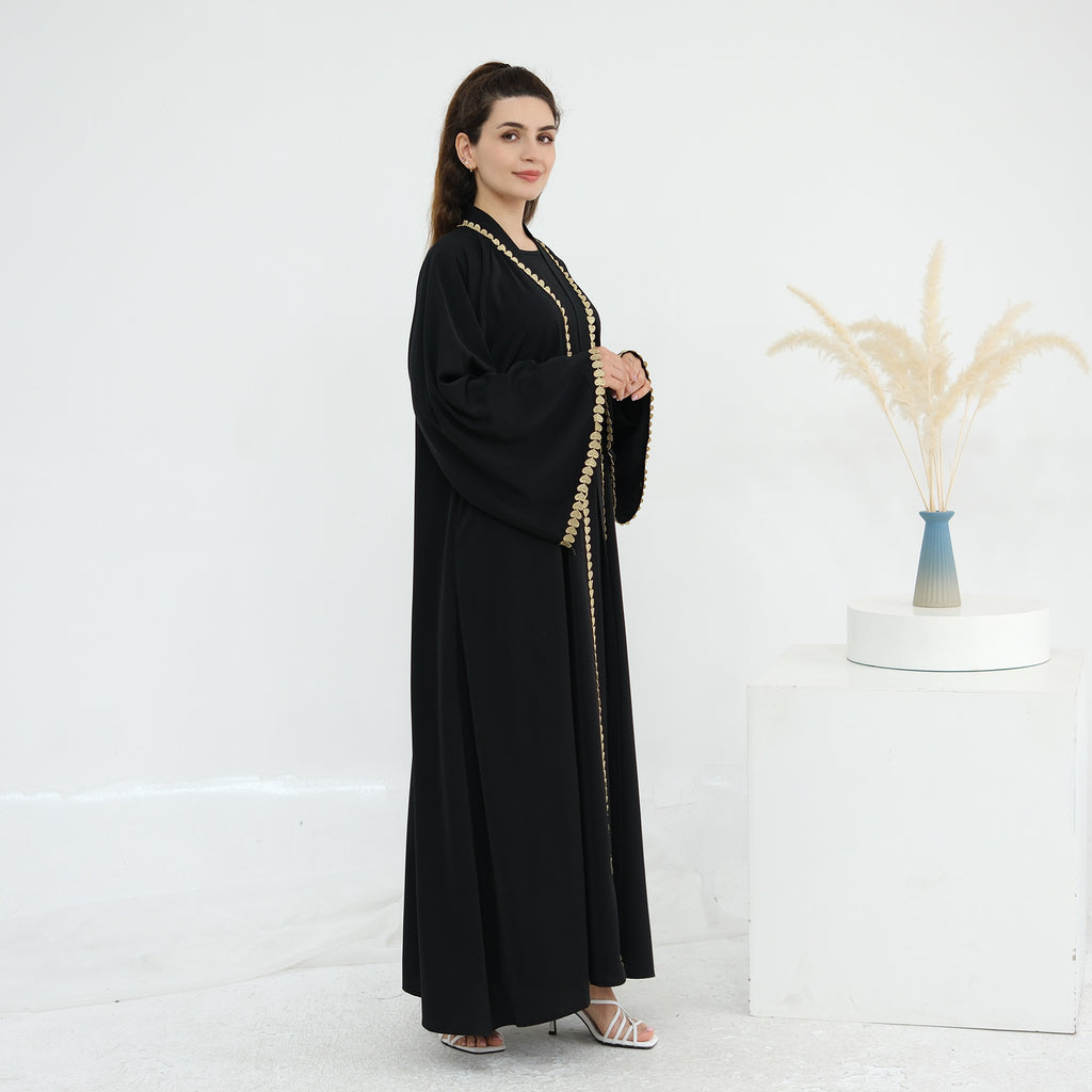 The Amal Regal Trim Maxi Abaya