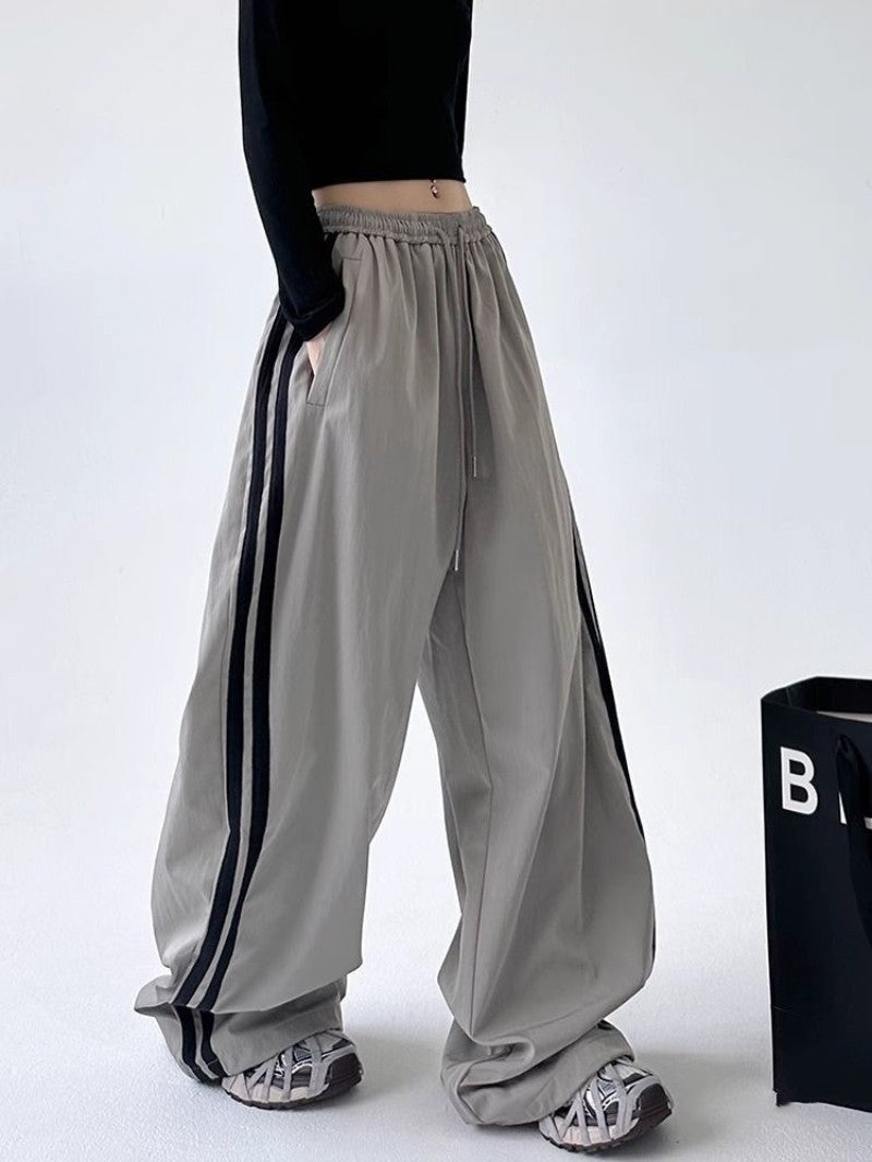 Axiom Side-Panel Wide-Leg Pants