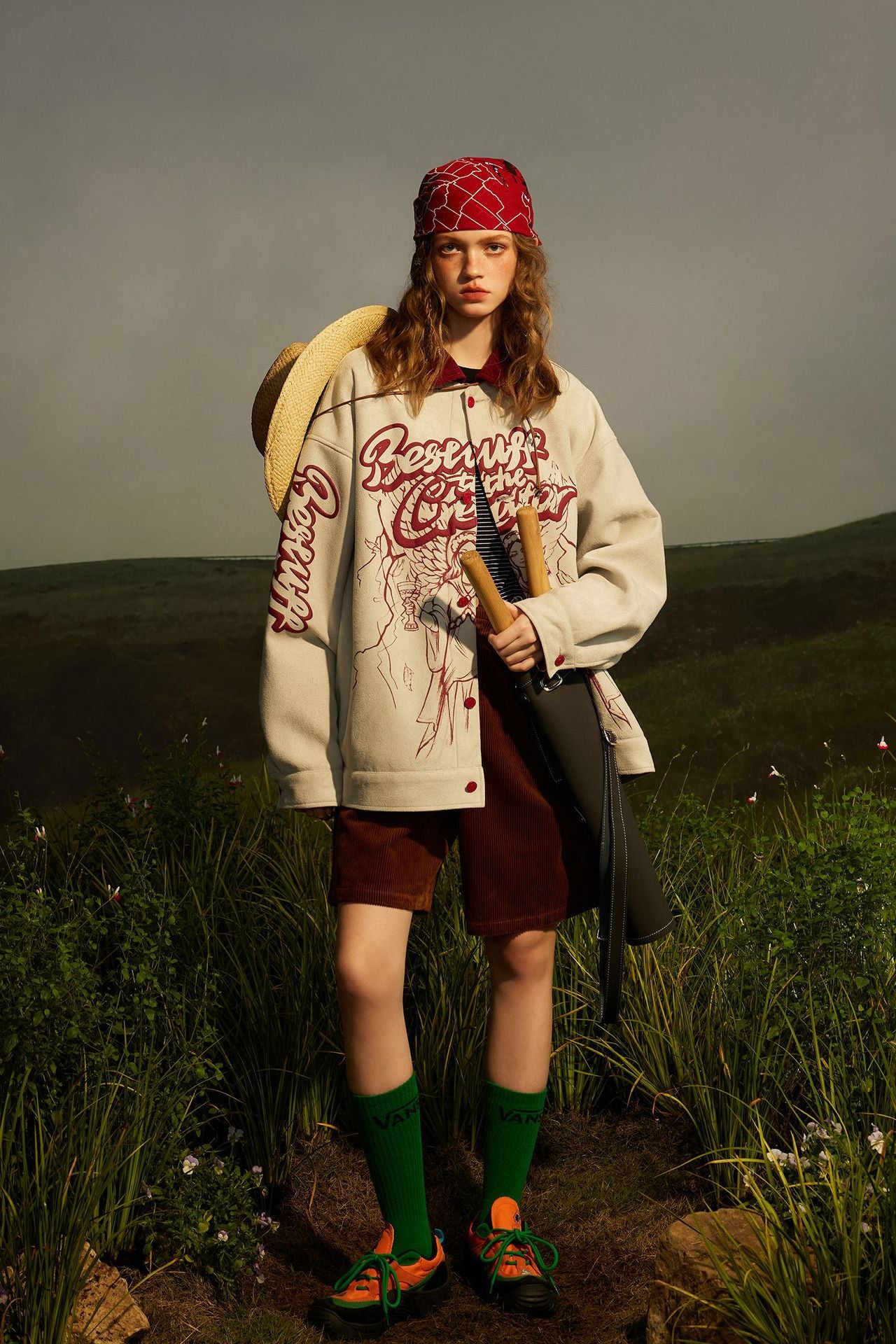 GRIS Minimalist Collar Jacket