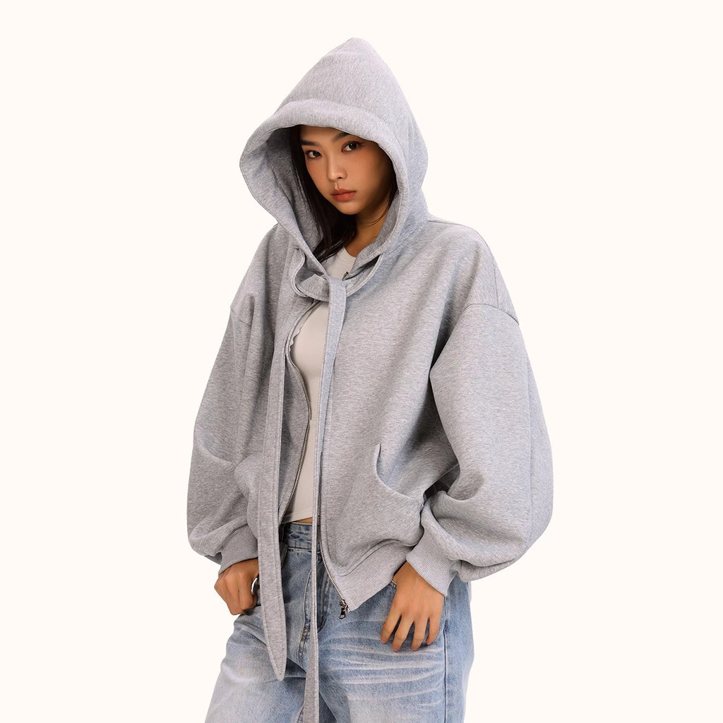 TOKYO Oversized Zip Hoodie