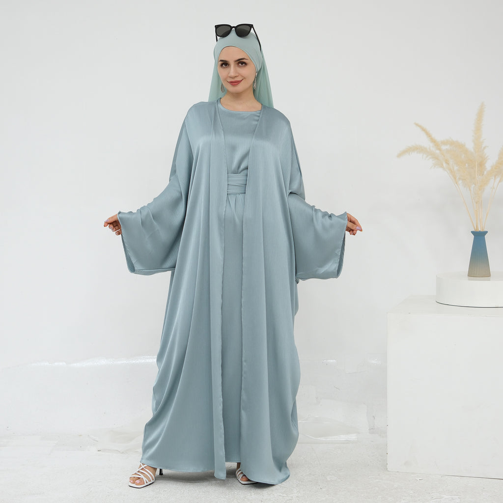 The Samira Satin-Flow Maxi Dress