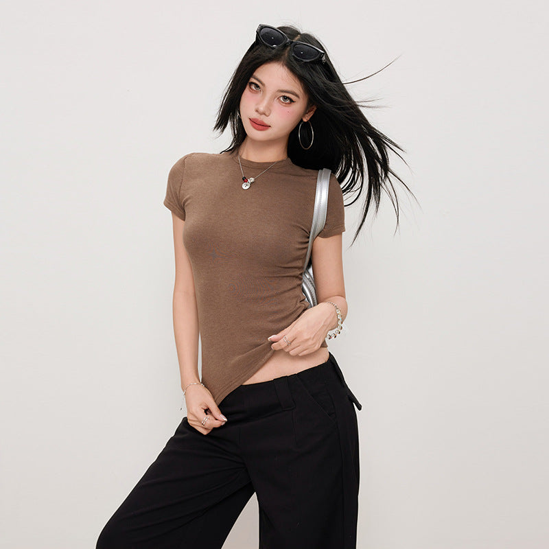 ESSENTIAL Ribbed Cotton Tee