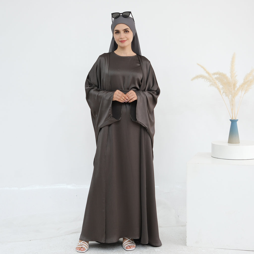 The Samira Satin-Flow Maxi Dress