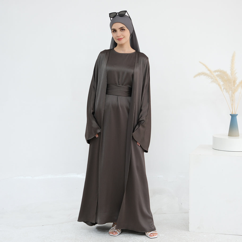 The Samira Satin-Flow Maxi Dress