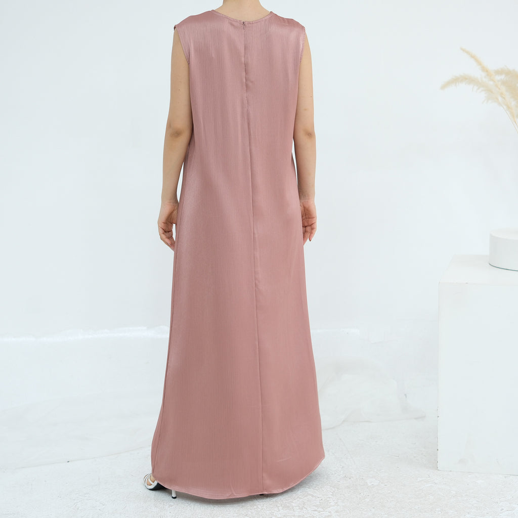 The Samira Satin-Flow Maxi Dress