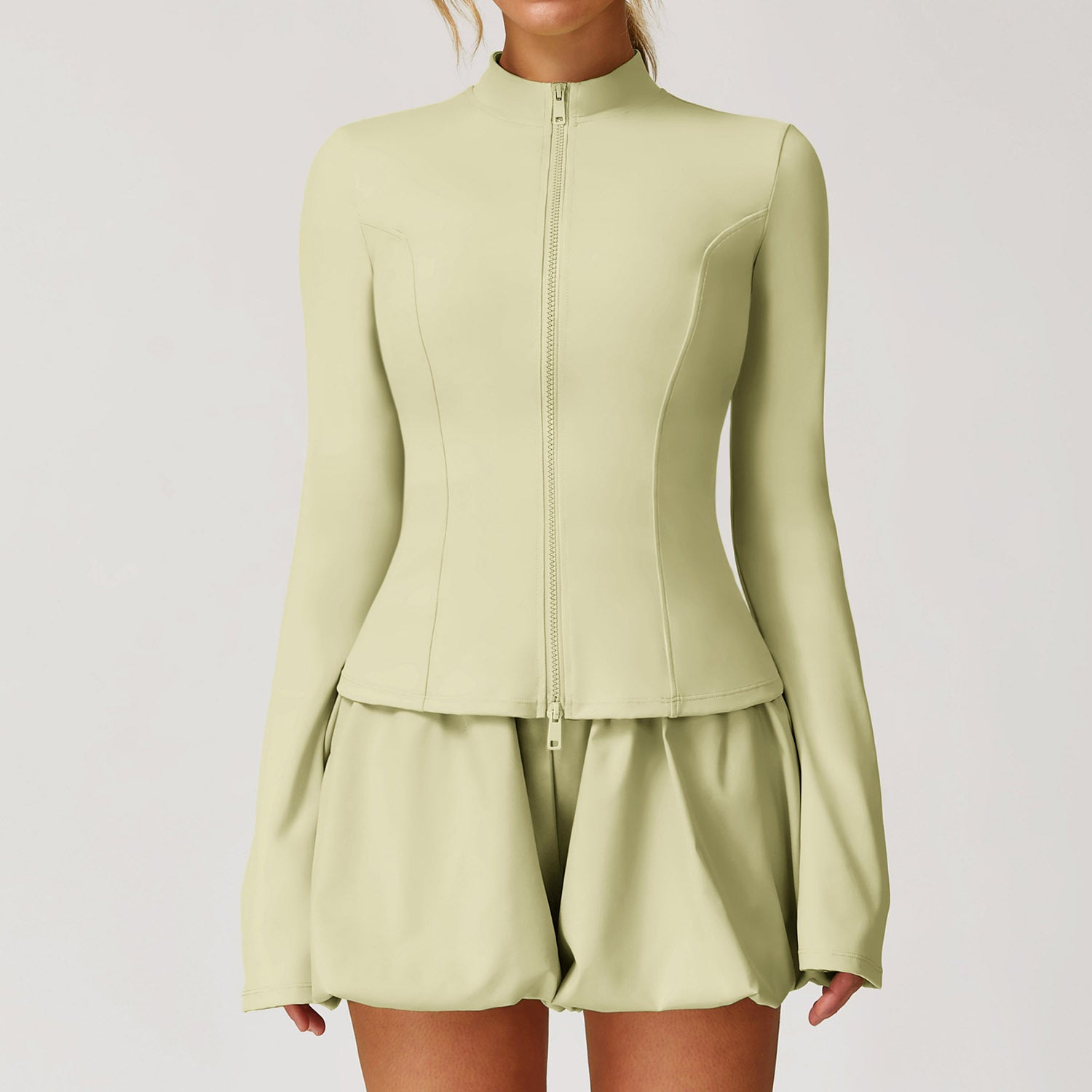 AURA LONGSLEEVE ZIP TOP – Lightweight Performance Shirt