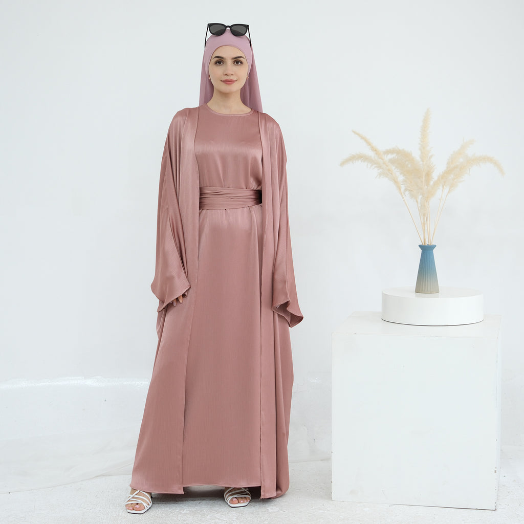The Samira Satin-Flow Maxi Dress