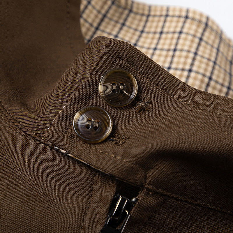 KANIENE TerraStand – Loose Stand-Collar Jacket