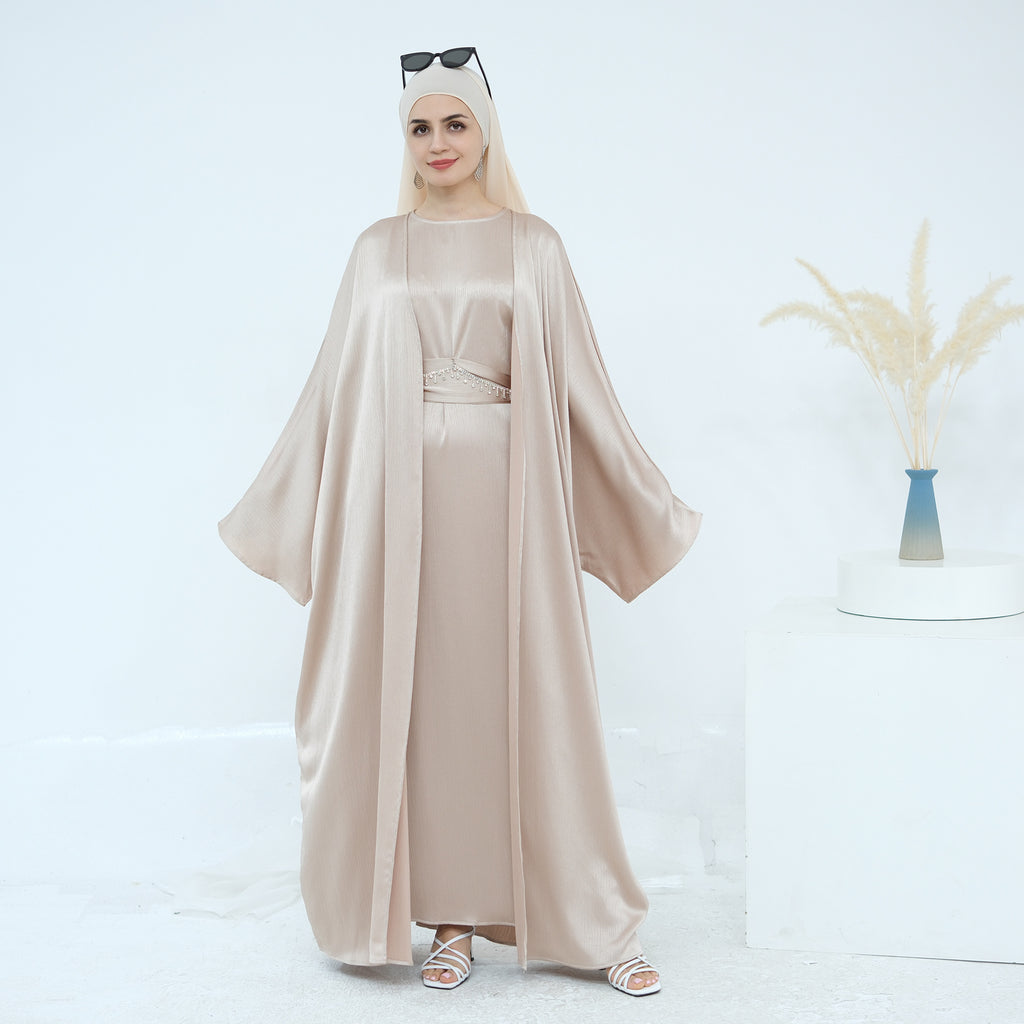 The Samira Satin-Flow Maxi Dress