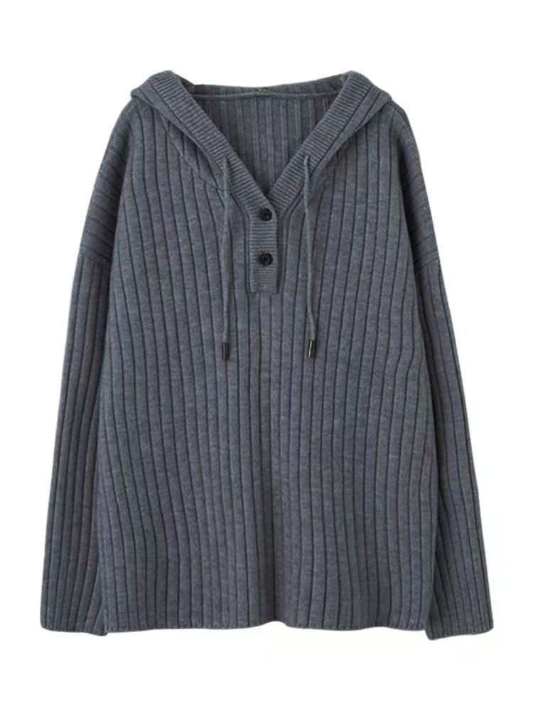 AURORA Tie-Dye Slub Cotton Sweater