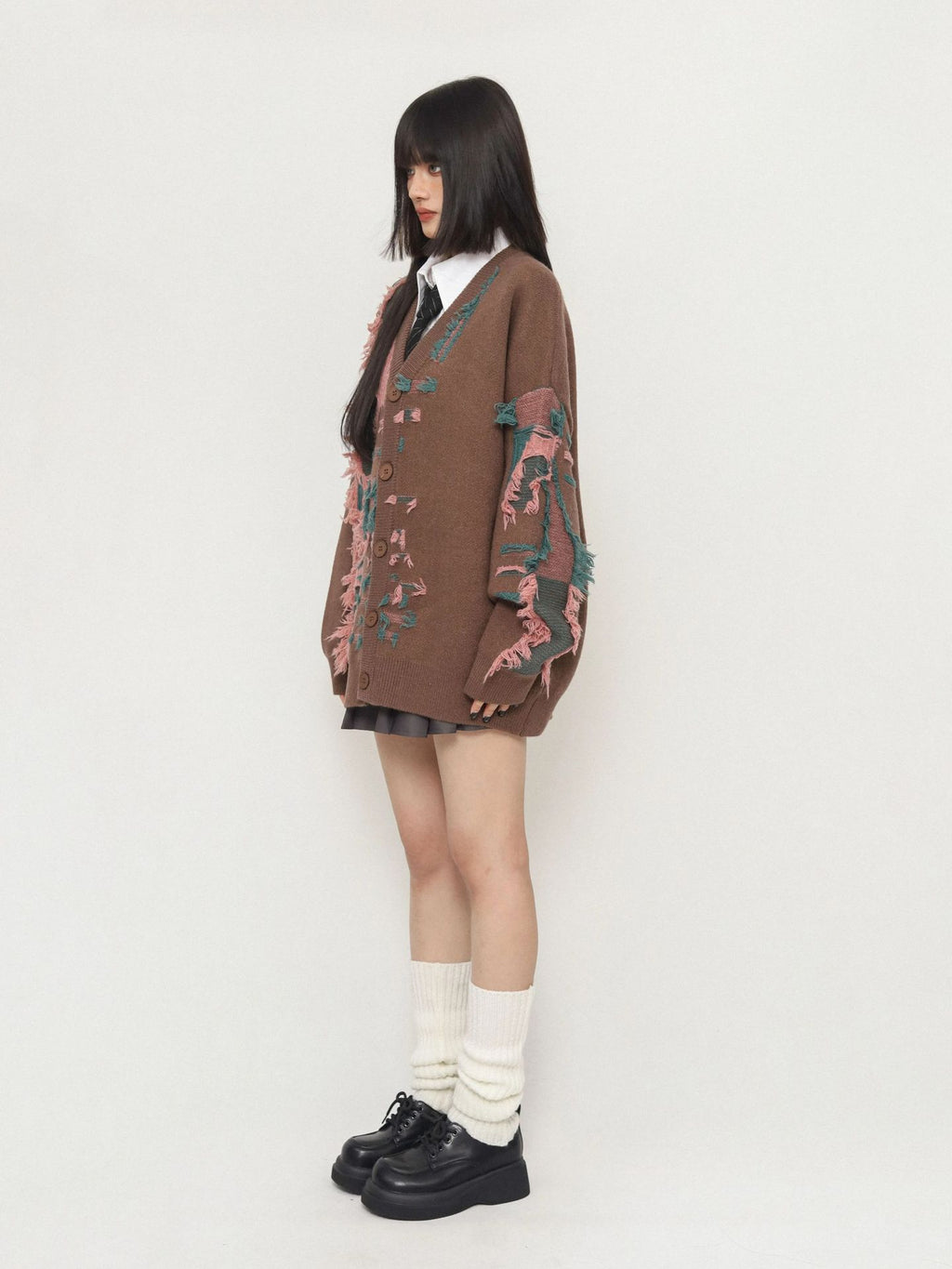 ARTISAN Frayed Detail Cardigan