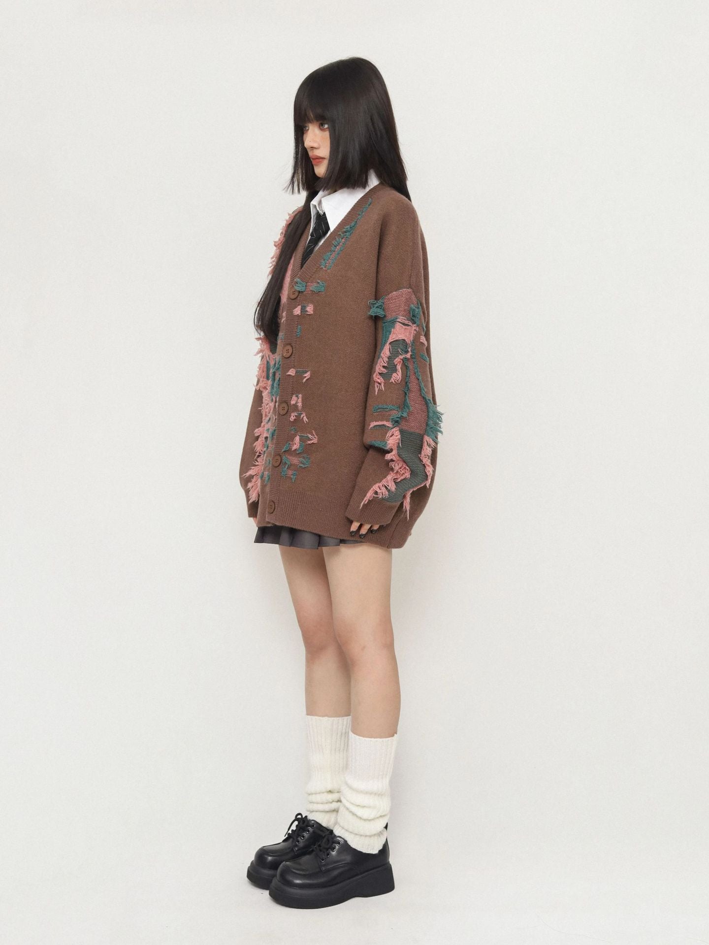 ARTISAN Frayed Detail Cardigan