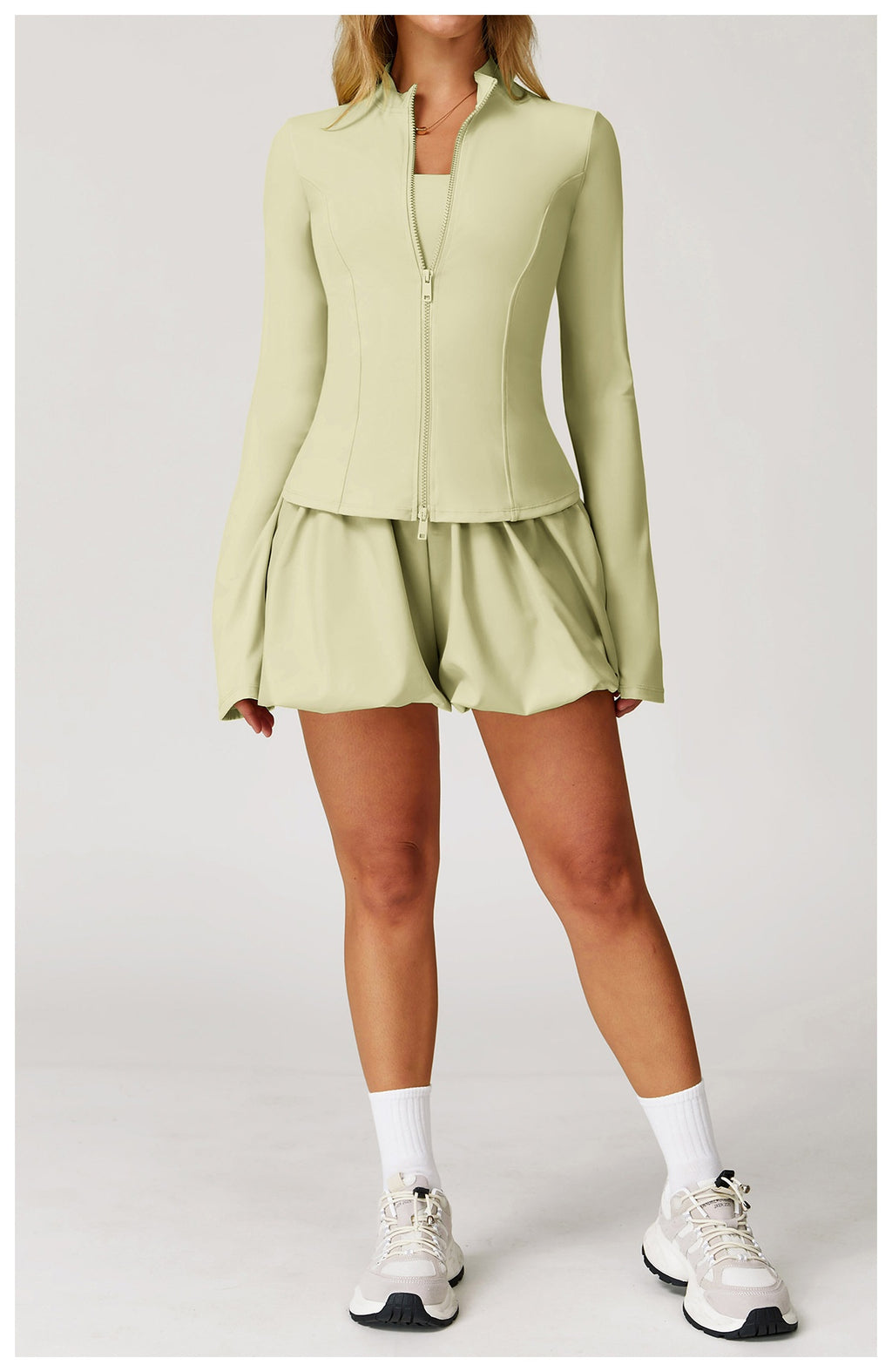 AURA LONGSLEEVE ZIP TOP – Lightweight Performance Shirt