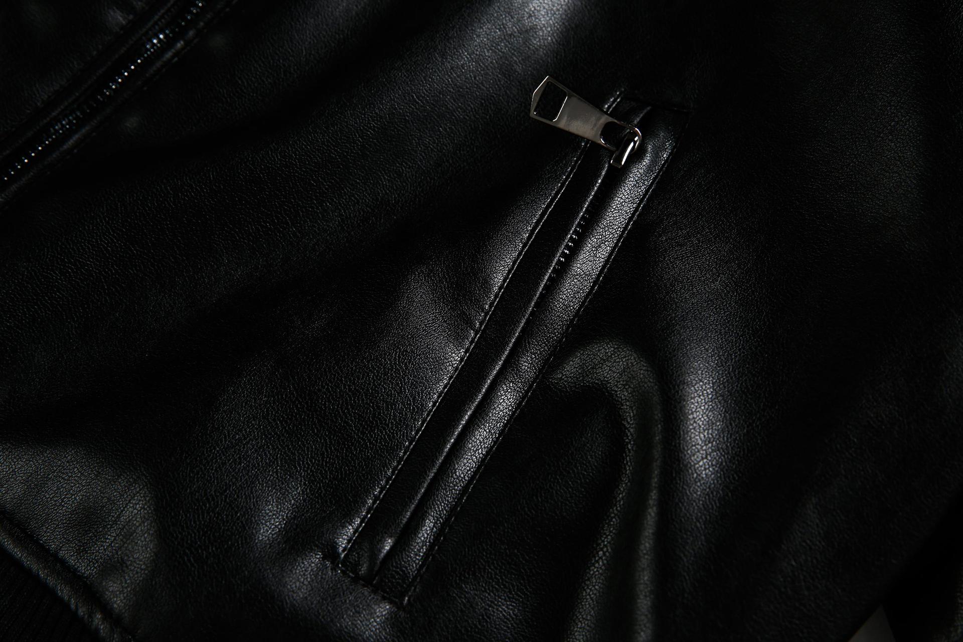 SLEEK Collarless Zip Jacket