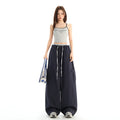 Cotton Wide-Leg Casual Pants