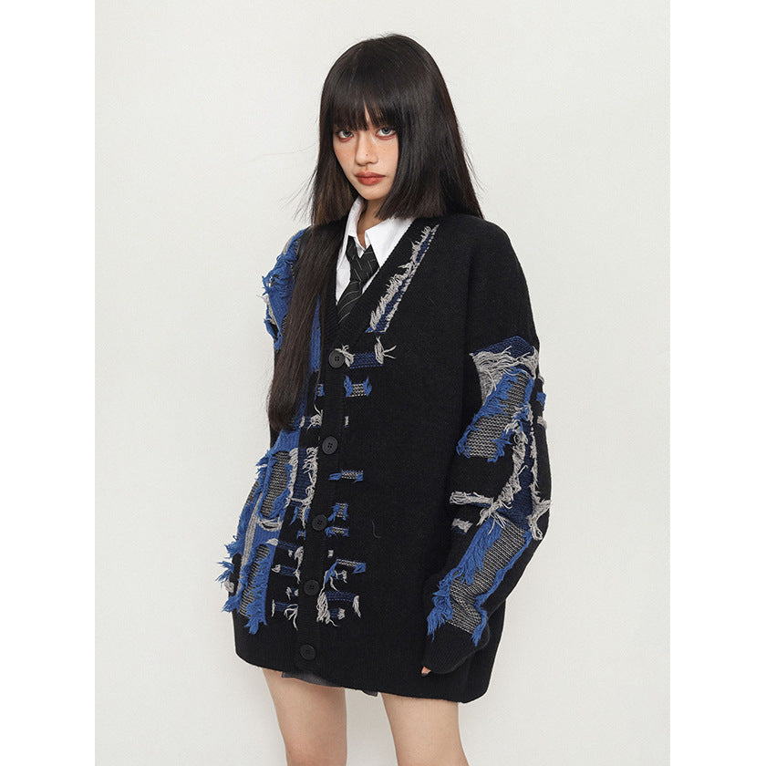 ARTISAN Frayed Detail Cardigan