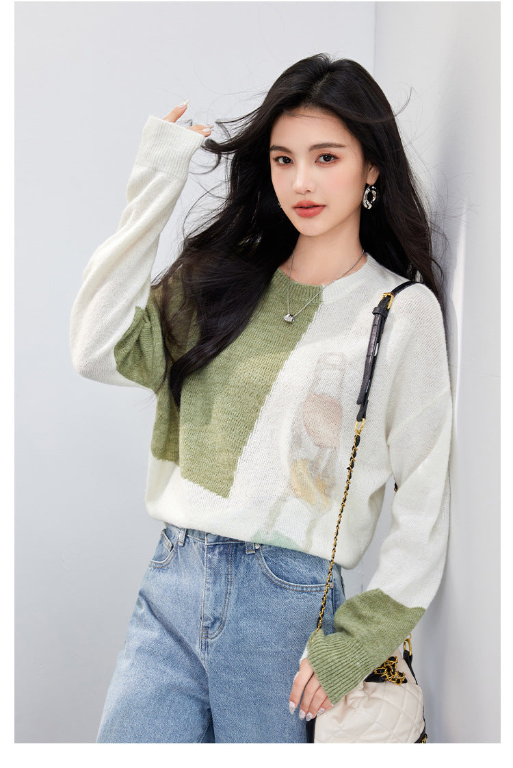 CAMPUS Bamboo Ombre Stripe Cardigan