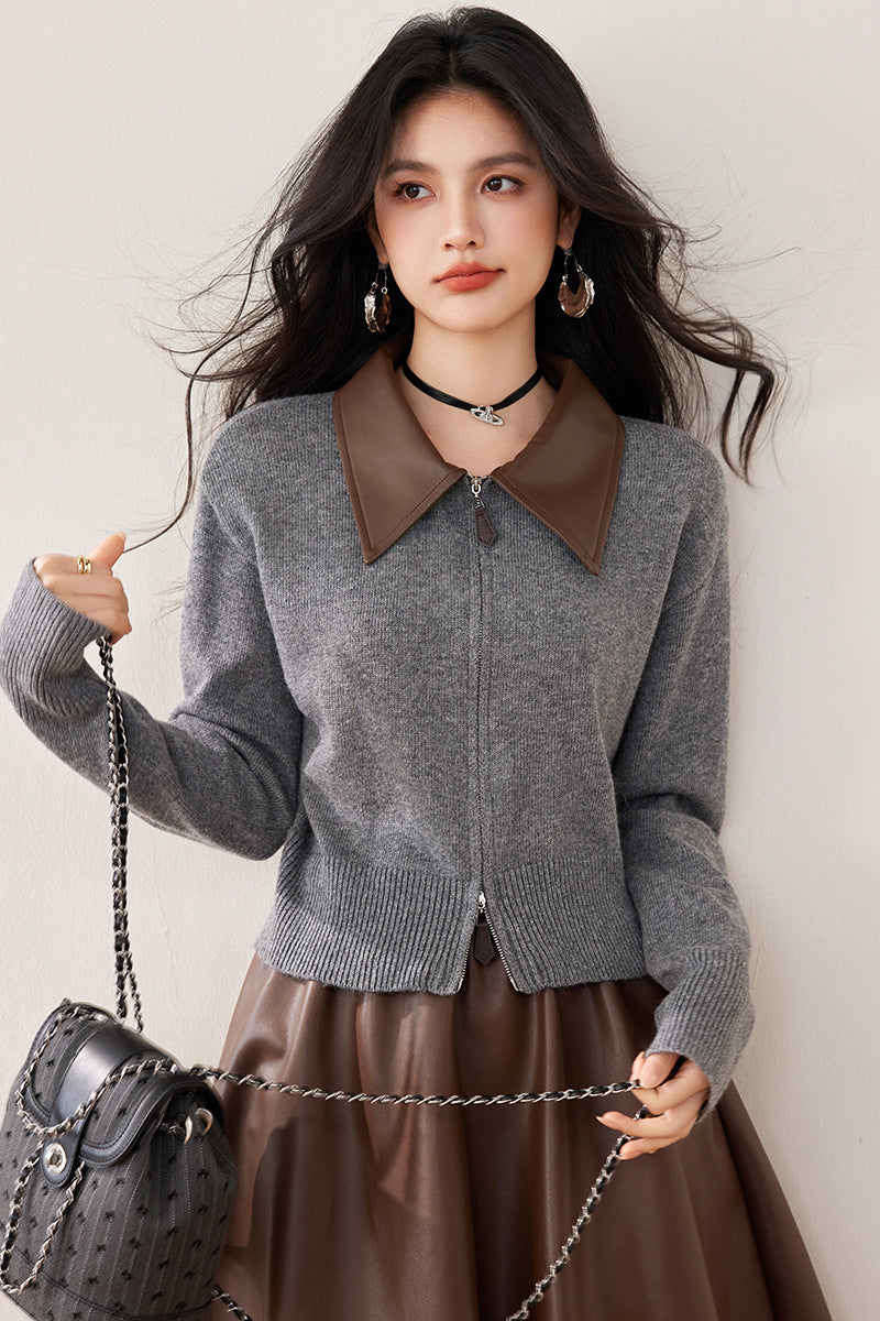 CAMPUS GRAY – Academic Bamboo Cotton Cardigan