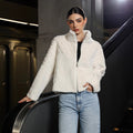 LUMINA Faux-Fur Zip Jacket