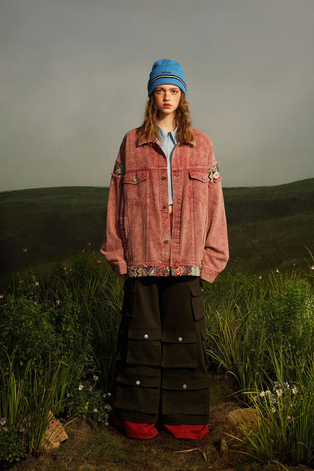 ROUGE Youth Trend Collar Jacket