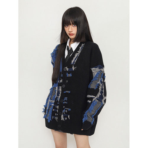 ARTISAN Frayed Detail Cardigan