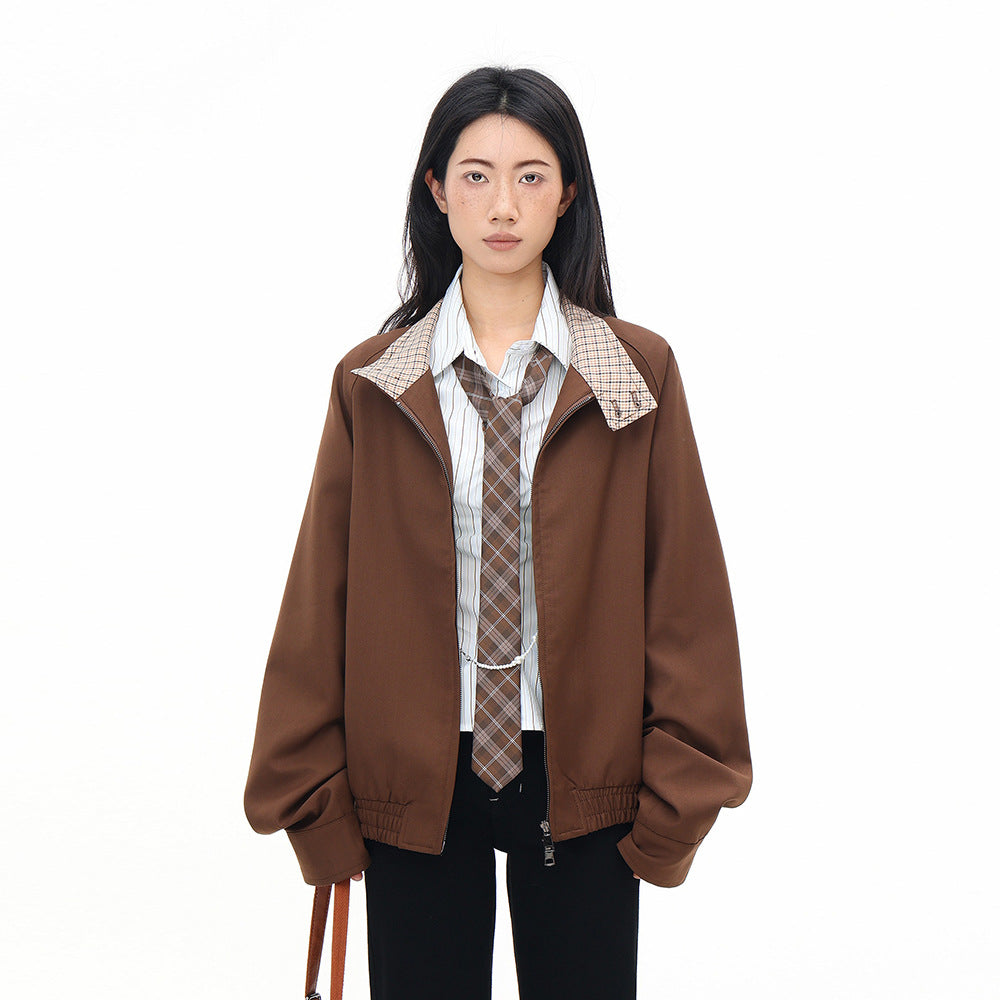KANIENE TerraStand – Loose Stand-Collar Jacket