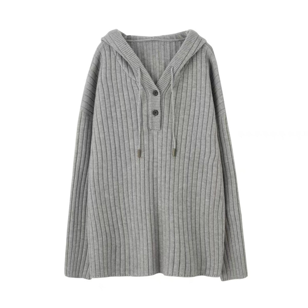 AURORA Tie-Dye Slub Cotton Sweater