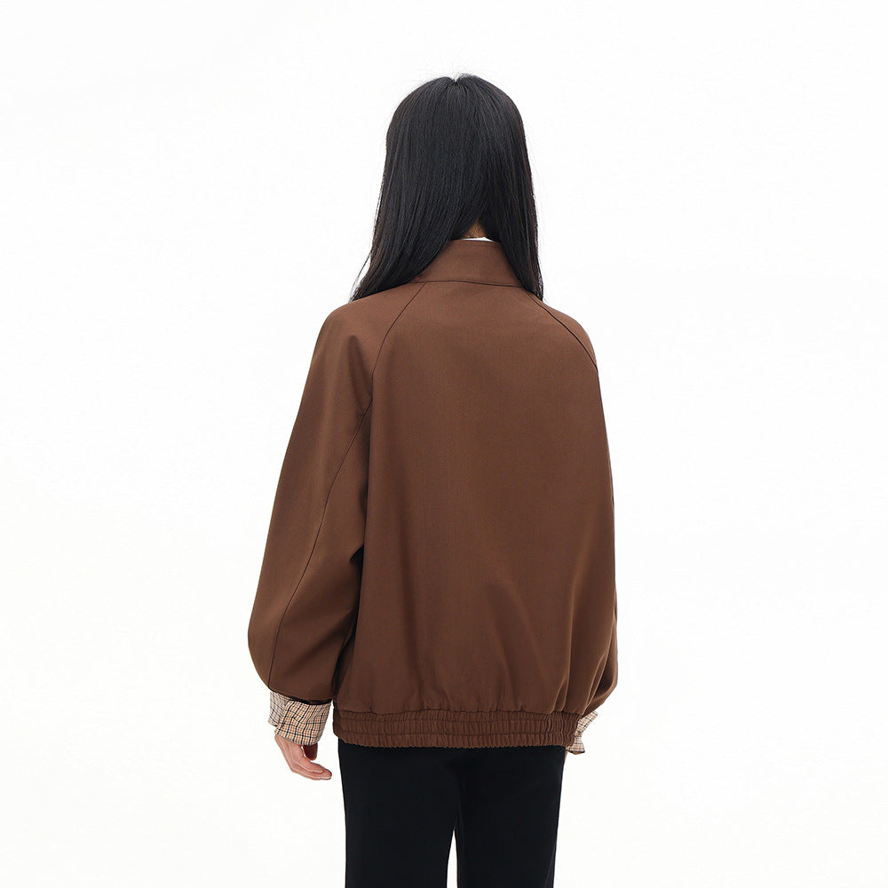 KANIENE TerraStand – Loose Stand-Collar Jacket