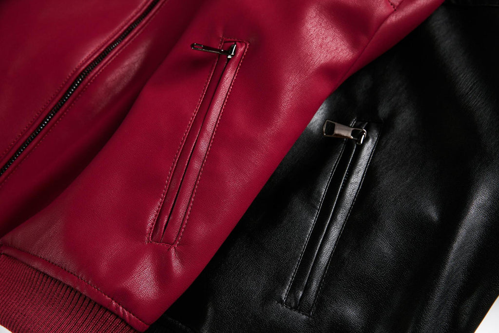 SLEEK Collarless Zip Jacket