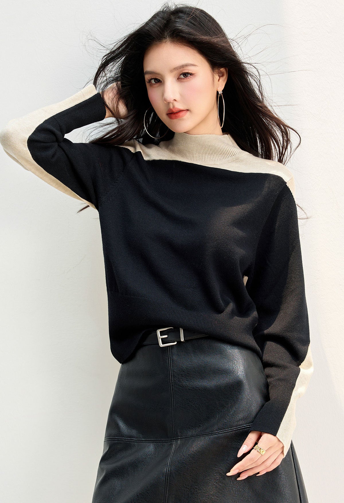 BOHEME Tie-Dye Stripe Cardigan