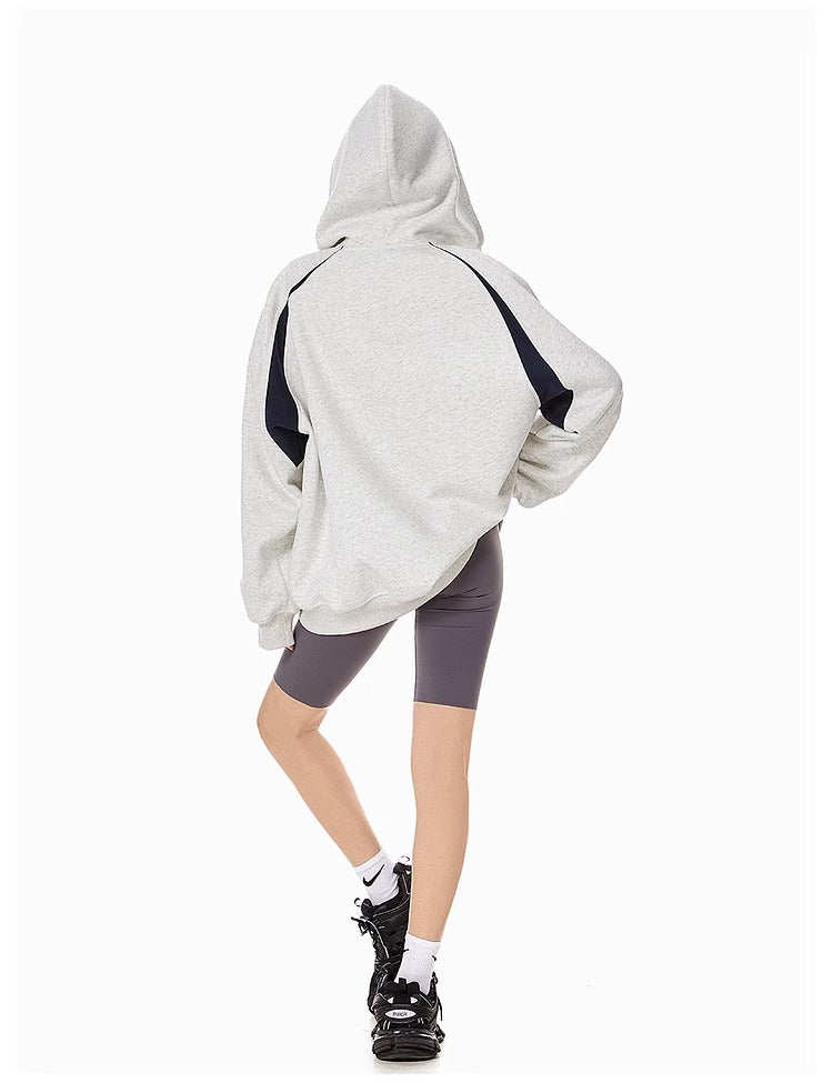 ATHLEISURE Contrast Stripe Hoodie