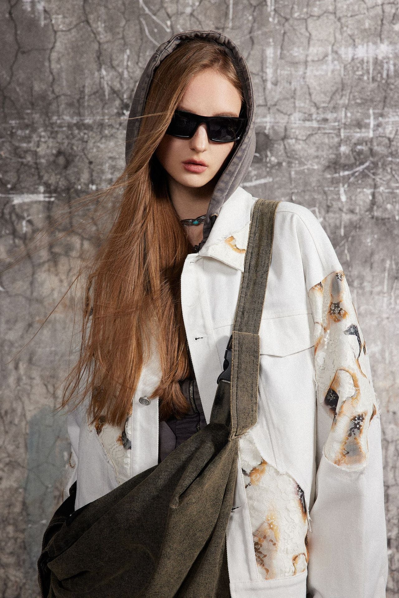 BLANC Classic Cotton Collar Jacket