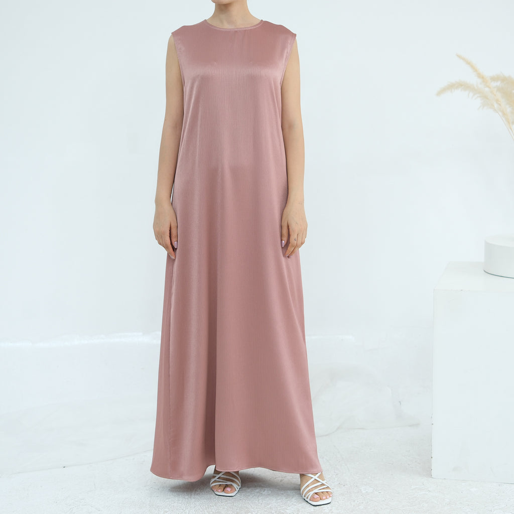 The Samira Satin-Flow Maxi Dress