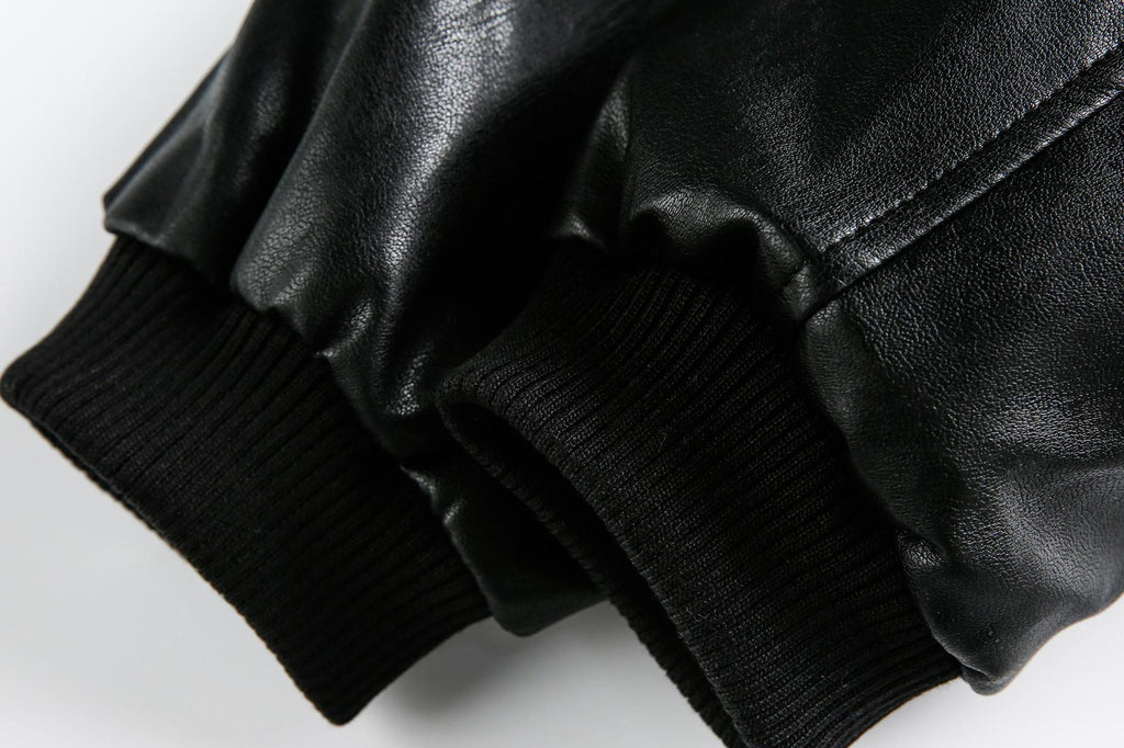 SLEEK Collarless Zip Jacket