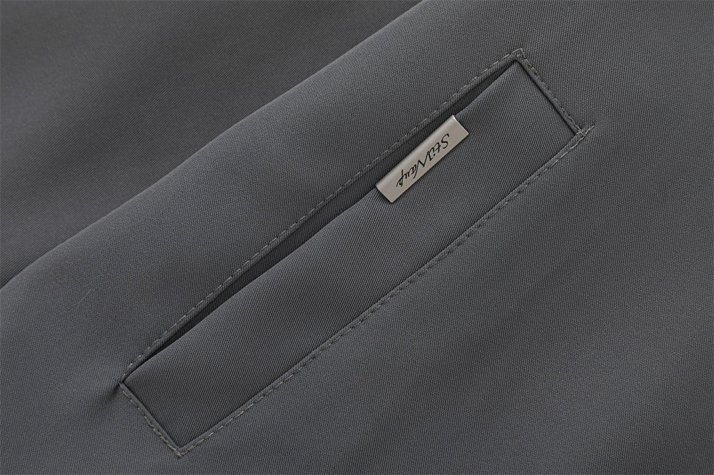 KANIENE ColorShift – Loose Contrast-Collar Jacket