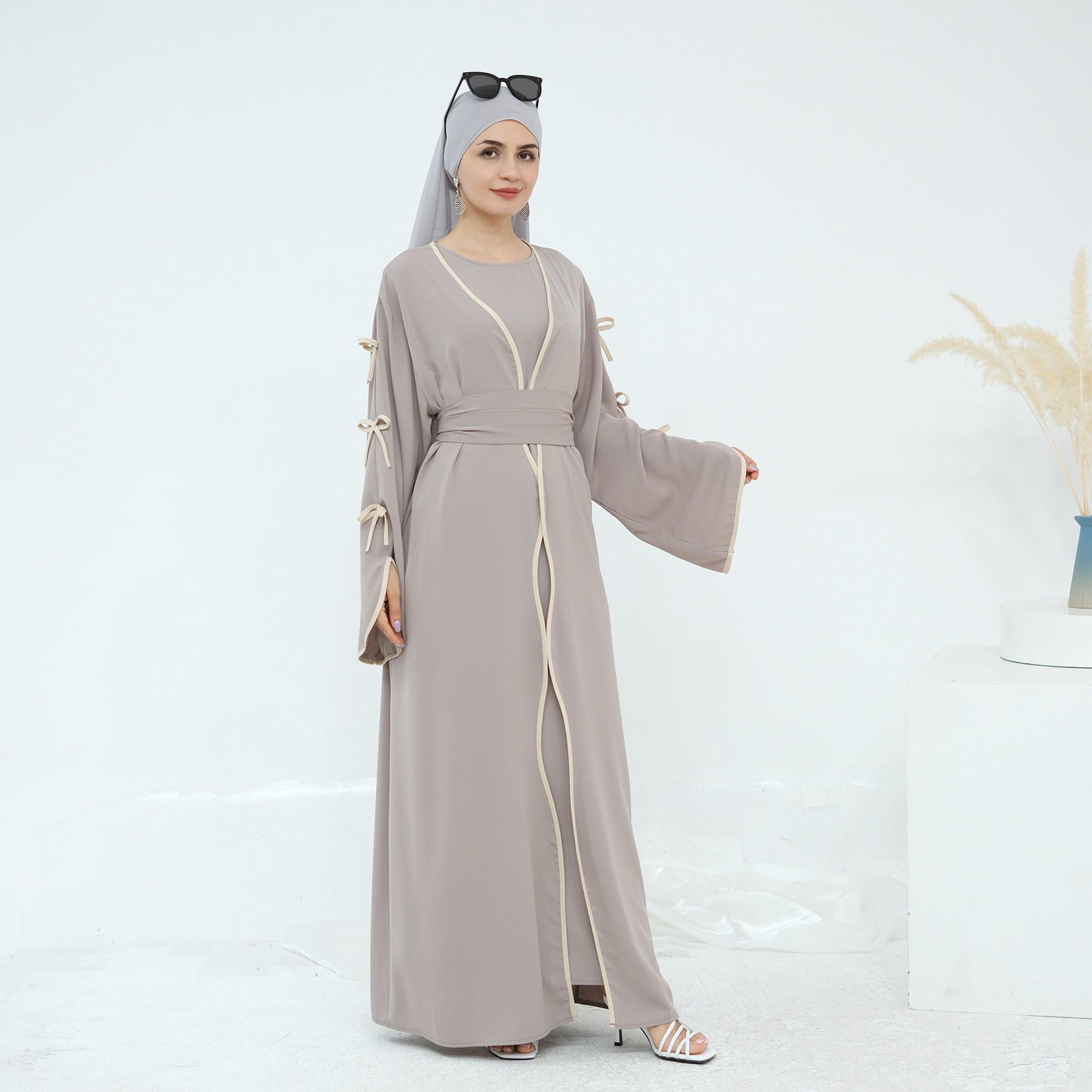 The Malika Bow-Drape Set