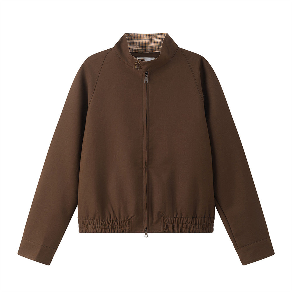 KANIENE TerraStand – Loose Stand-Collar Jacket