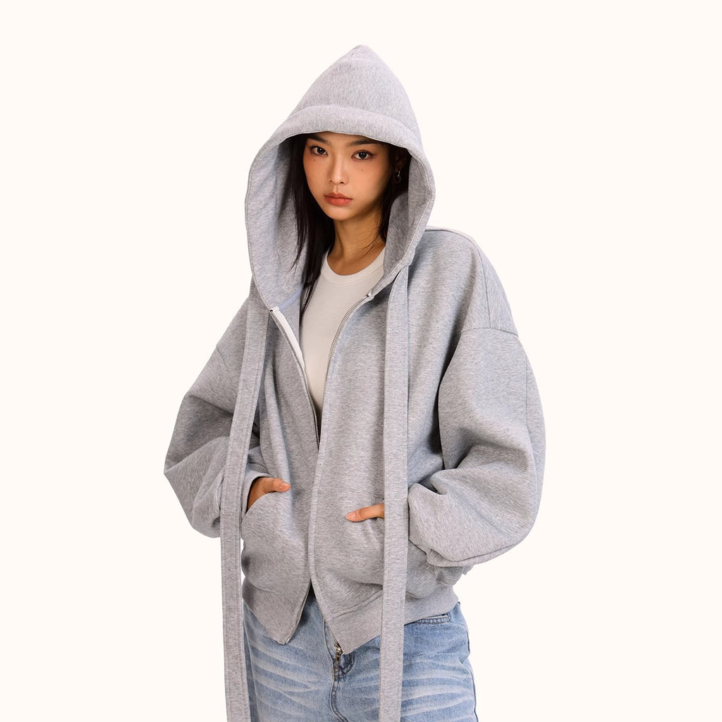 TOKYO Oversized Zip Hoodie