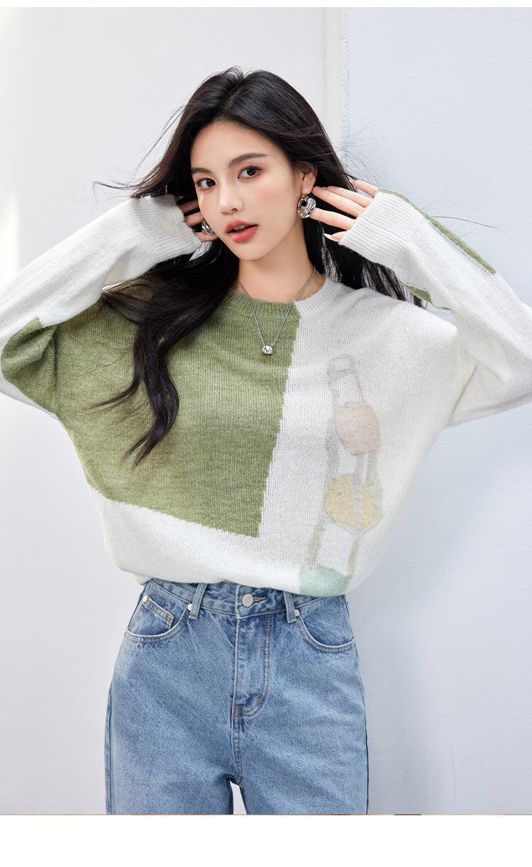 CAMPUS Bamboo Ombre Stripe Cardigan