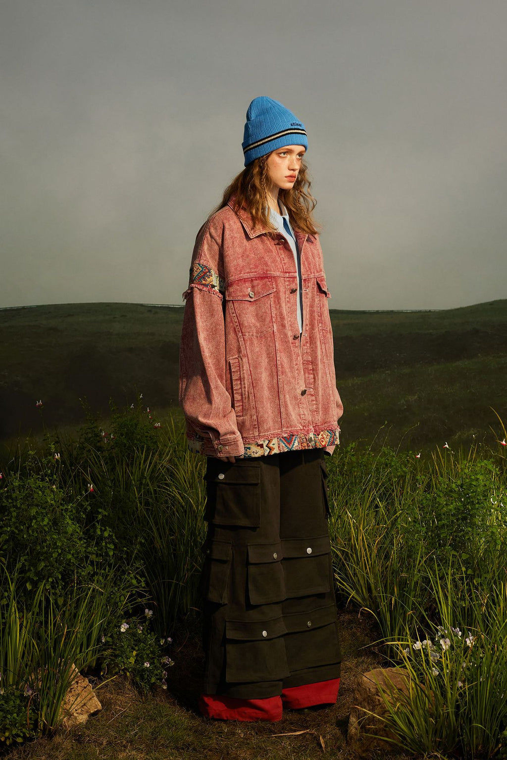 ROUGE Youth Trend Collar Jacket